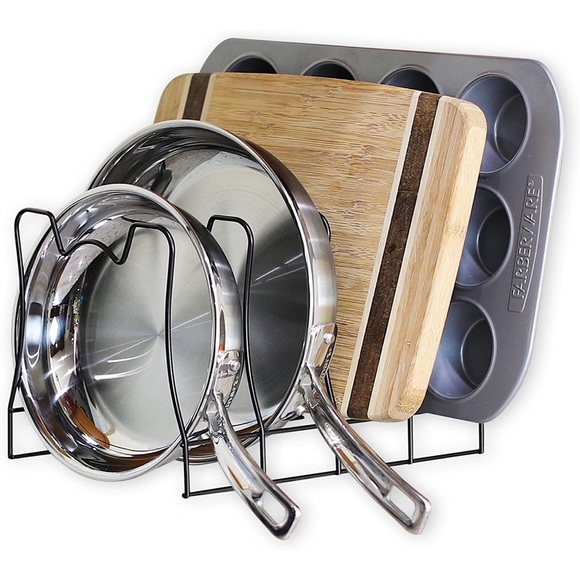 NEW! Simple Houseware Pot/Lid Rack - Picture 2 of 4